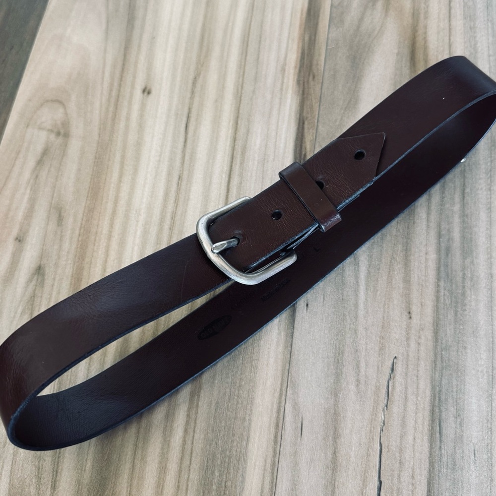 Old Navy Brown Leather Boys Belt Large